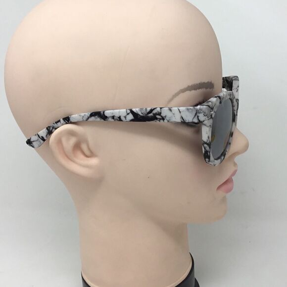 BP. Runway 52mm Oversize Mirrored Sunglasses (C12) - Picture 3 of 5